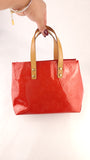 Louis Vuitton Red Vernis Reade PM Handbag - 3745