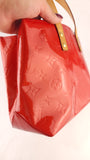 Louis Vuitton Red Vernis Reade PM Handbag - 3745