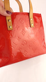 Louis Vuitton Red Vernis Reade PM Handbag - 3745