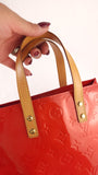 Louis Vuitton Red Vernis Reade PM Handbag - 3745