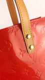 Louis Vuitton Red Vernis Reade PM Handbag - 3745