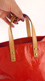 Louis Vuitton Red Vernis Reade PM Handbag - 3745