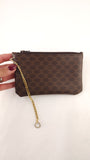 Celine Brown Macadam Pouch - 3781