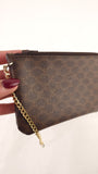 Celine Brown Macadam Pouch - 3781