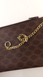 Celine Brown Macadam Pouch - 3781