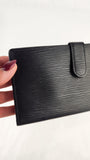 Louis Vuitton Black Epi Leather Long Wallet - 3787
