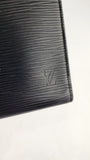 Louis Vuitton Black Epi Leather Long Wallet - 3787