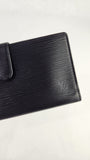 Louis Vuitton Black Epi Leather Long Wallet - 3787