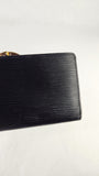 Louis Vuitton Black Epi Leather Long Wallet - 3787