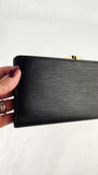 Louis Vuitton Black Epi Leather Long Wallet - 3787