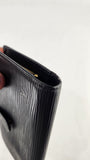 Louis Vuitton Black Epi Leather Long Wallet - 3787