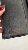 Louis Vuitton Black Epi Leather Long Wallet - 3787