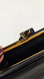Louis Vuitton Black Epi Leather Long Wallet - 3787