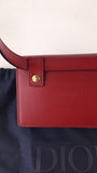 Christian Dior Saddle Red Leather Belt Bag - R0028