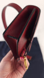 Christian Dior Saddle Red Leather Belt Bag - R0028