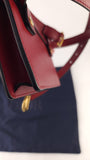 Christian Dior Saddle Red Leather Belt Bag - R0028