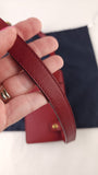 Christian Dior Saddle Red Leather Belt Bag - R0028