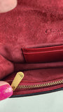 Christian Dior Saddle Red Leather Belt Bag - R0028