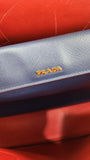 Prada Blue Saffiano Leather Double Tote Bag - R0014