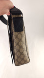 Gucci GG Supreme Web Brown Flap Messenger Bag - R0004