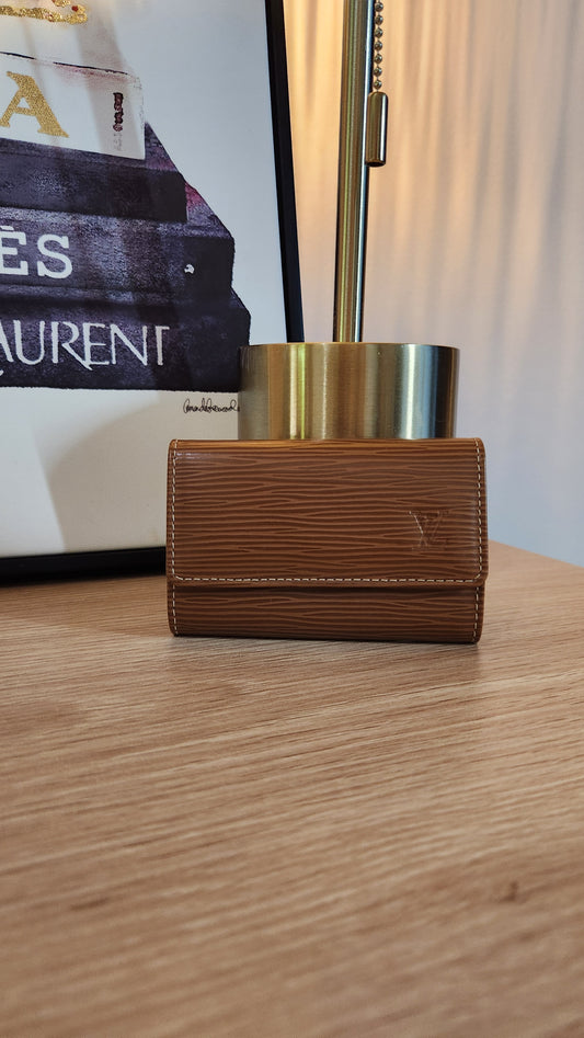 Louis Vuitton Brown Epi 6-Ring Key Case - G0702