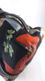 Salvatore Ferragamo Gancini Black Safari-Theme Nylon Shoulder Bag - 3817