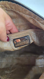 Salvatore Ferragamo Gancini Black Safari-Theme Nylon Shoulder Bag - 3817