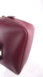 Salvatore Ferragamo Red Vala Leather Shoulder Bag - 3813