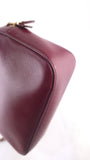 Salvatore Ferragamo Red Vala Leather Shoulder Bag - 3813