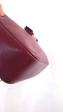 Salvatore Ferragamo Red Vala Leather Shoulder Bag - 3813