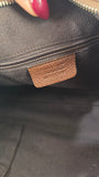 Salvatore Ferragamo Brown Leather Gancini Handbag - 3796
