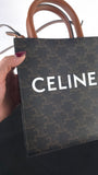 Celine Brown Macadam Top Handle 2way Handbag - R0037