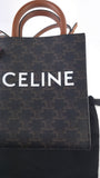 Celine Brown Macadam Top Handle 2way Handbag - R0037