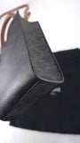Celine Brown Macadam Top Handle 2way Handbag - R0037