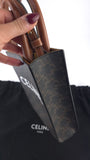 Celine Brown Macadam Top Handle 2way Handbag - R0037