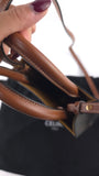 Celine Brown Macadam Top Handle 2way Handbag - R0037