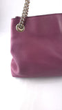 Gucci Purple Leather Soho Chain Shoulder Bag - R0008