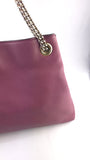 Gucci Purple Leather Soho Chain Shoulder Bag - R0008