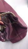 Gucci Purple Leather Soho Chain Shoulder Bag - R0008