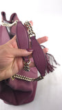 Gucci Purple Leather Soho Chain Shoulder Bag - R0008