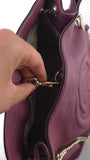 Gucci Purple Leather Soho Chain Shoulder Bag - R0008