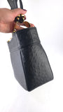 Versace Black Leather Sunburst Medusa Shoulder Bag - R0031