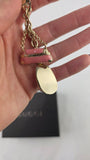 Gucci Pink Enamel Bag and Hat Key Ring/Bag Charm - R0183
