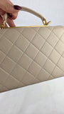 Chanel Cream Top Handle 2way  - G0999