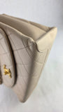 Chanel Cream Top Handle 2way  - G0999