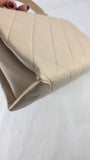 Chanel Cream Top Handle 2way  - G0999