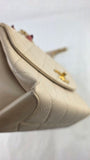 Chanel Cream Top Handle 2way  - G0999
