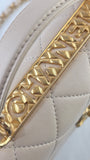 Chanel Cream Top Handle 2way  - G0999