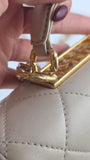 Chanel Cream Top Handle 2way  - G0999