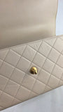 Chanel Cream Top Handle 2way  - G0999